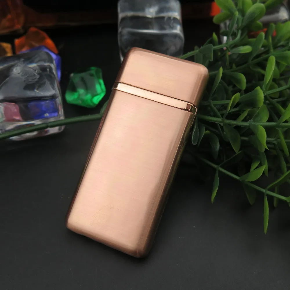 Вольфрамовая турбо Usb Зажигалка Ветрозащитная электрическая перезаряжаемая для сигарет Материал цинковый сплав