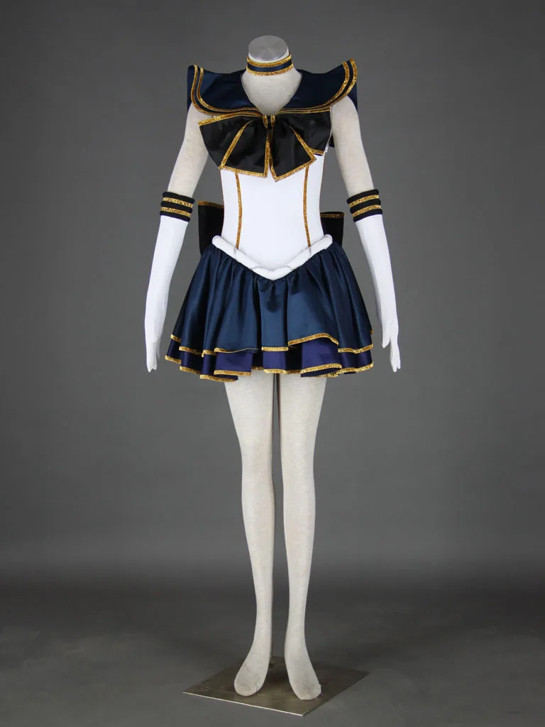 Лидер продаж, Sailor Moon, аниме, косплей, Sailor Pluto/Meiou Setsuna cos, 2-го поколения, унисекс, костюмы для косплея на Хэллоуин