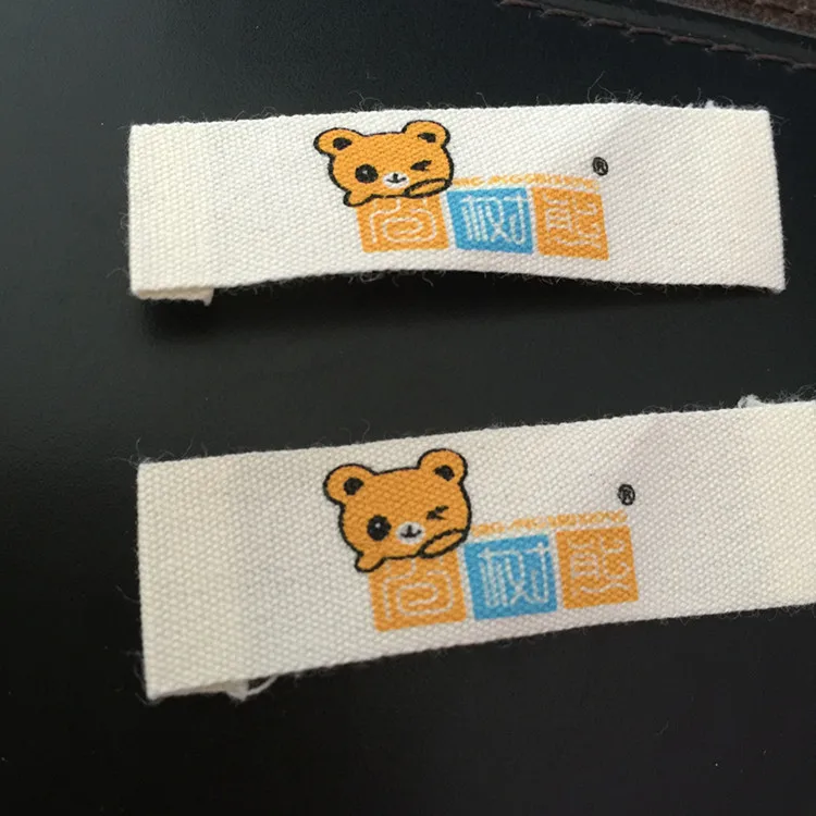 Конец сложить текстиль на заказ этикетки собственные тканые и бирки для