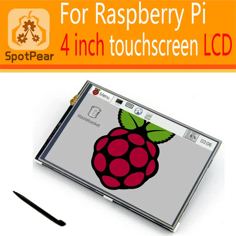 Raspberry Pi 3 model B/4B/2B/B +/A +/B 4-дюймовый модуль ЖК-дисплея 480*320 с сенсорным экраном |