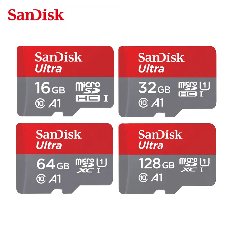 Оригинальный sandisk оптовая карты памяти 16 ГБ 32 64 128 microSD флэш карт уш 1 Dropshipping SDHC SDXC TF