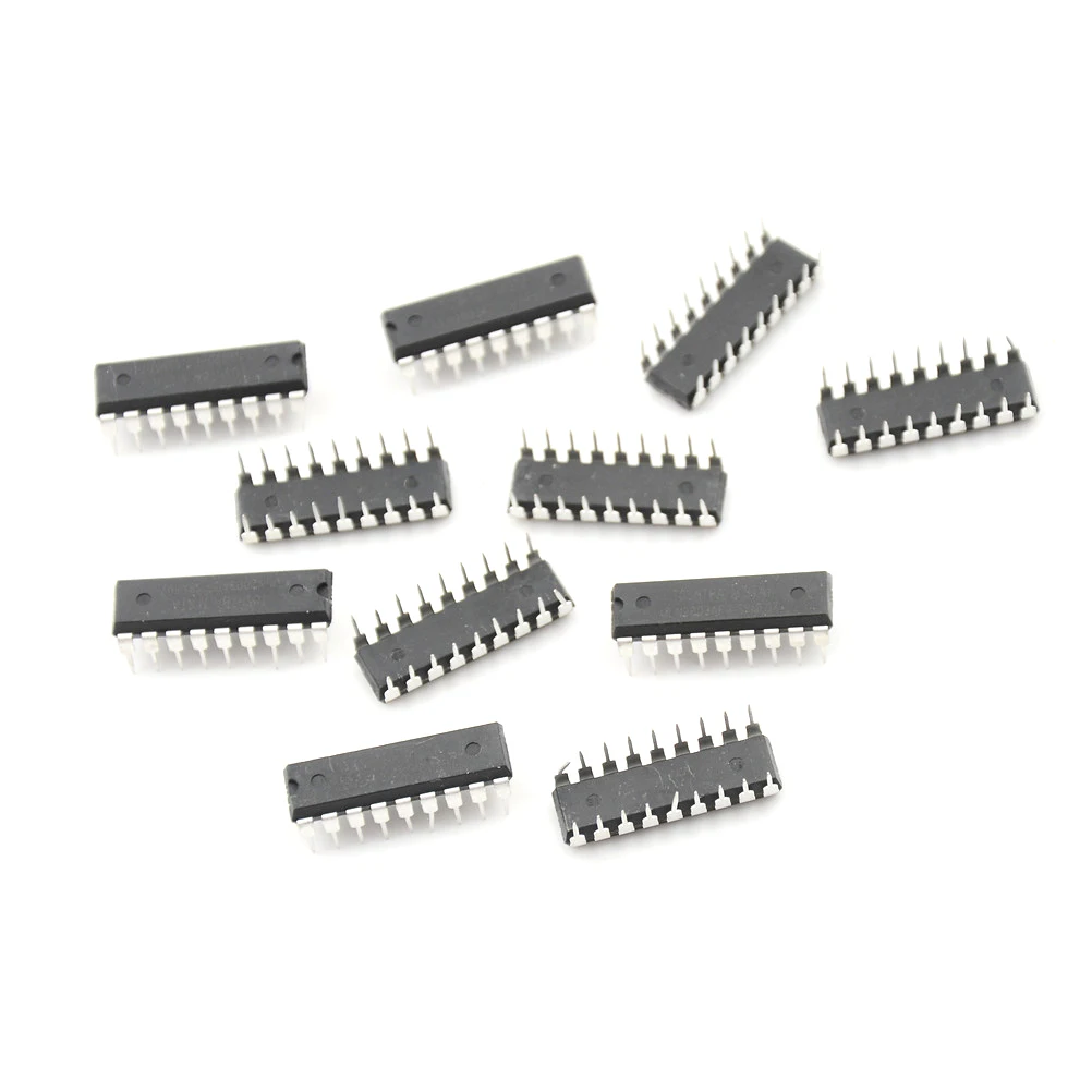 10 шт. ULN2803A ULN2803 2803 транзистор Array 8 NPN IC DIP 18|Детали и аксессуары для приборов| |