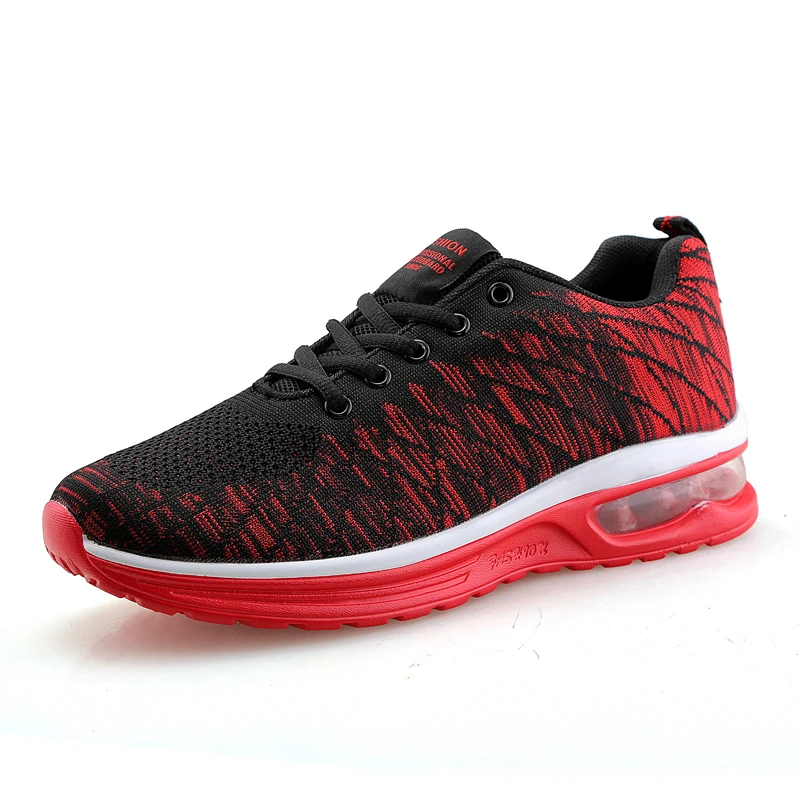 2019 Men Sneakers Running Shoes for Summer Mesh Breathable Sports Fashion Trainers Men's Plus Size |