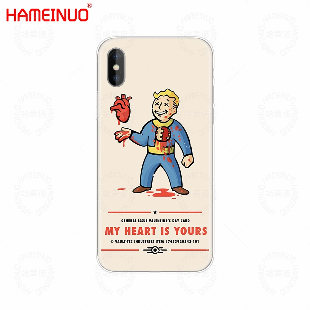 61518 HAMEINUO черный остров студии игры Fallout чехол для сотового телефона iphone X 8 7 6 4 4S 5 5S SE 5c 6s plus - Цвет: 61518