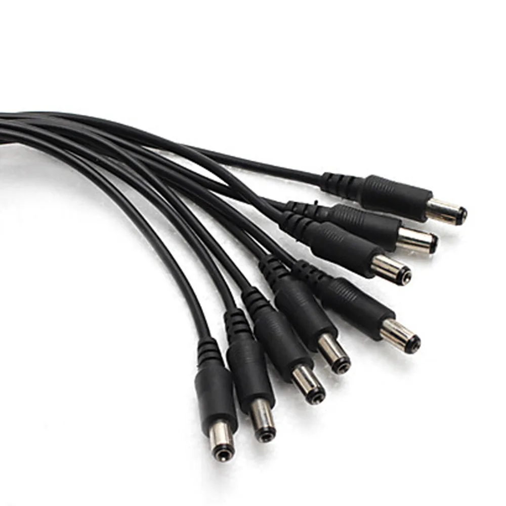 Высококачественный разветвитель питания постоянного тока от 1 до 8 кабель гнезда