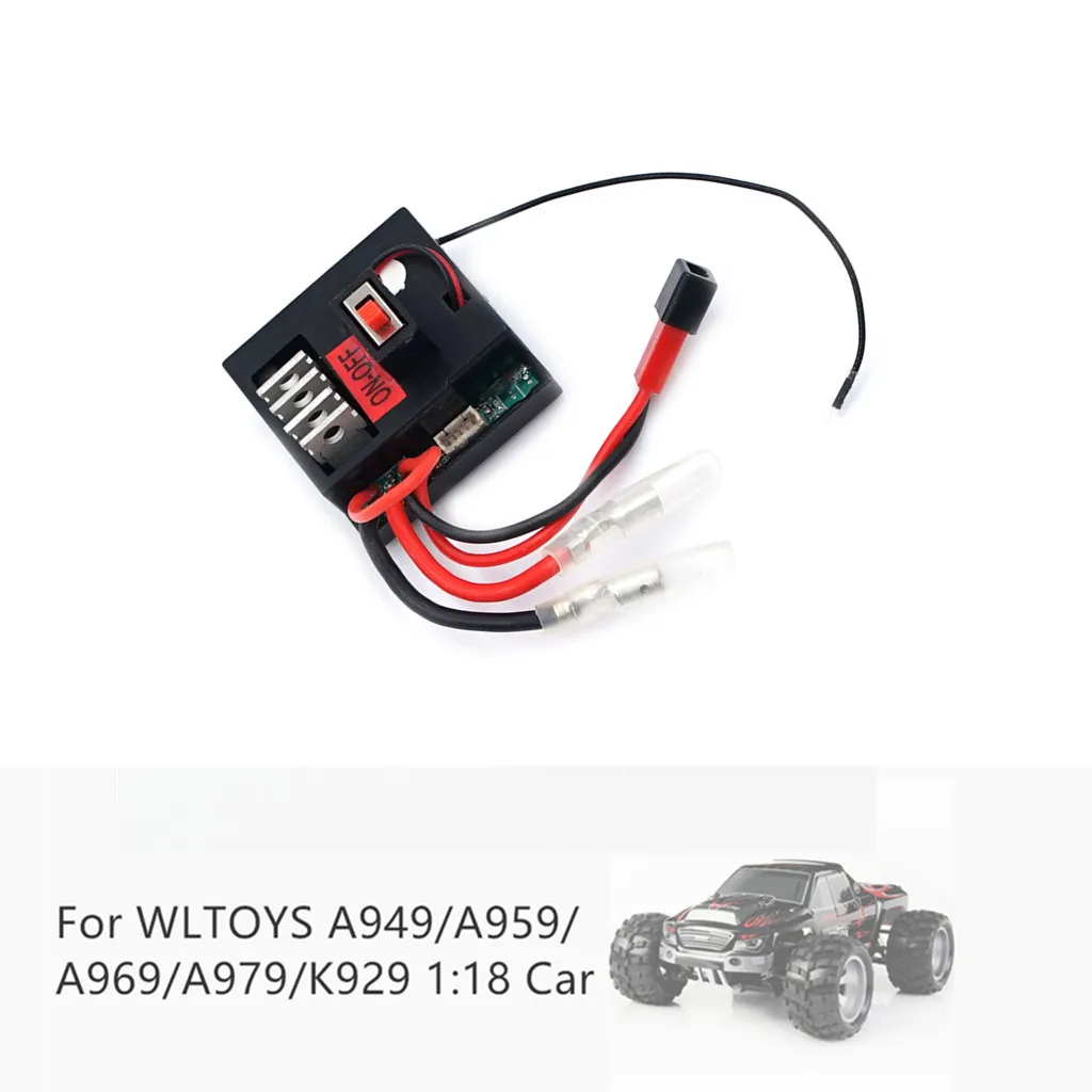 Приемник набор ESC запасные части для WLTOYS A949/A959/A969/A979/K929 1:18 RC автомобиль Аксессуары