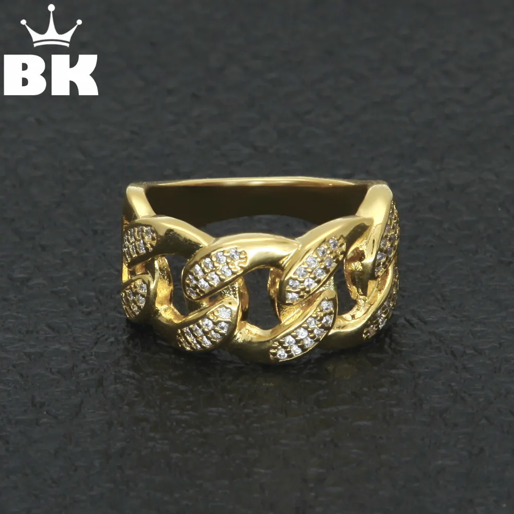 Мужское медное кольцо в стиле хип хоп с кубинской вставкой|ring rock|punk jewelryrock jewelry |