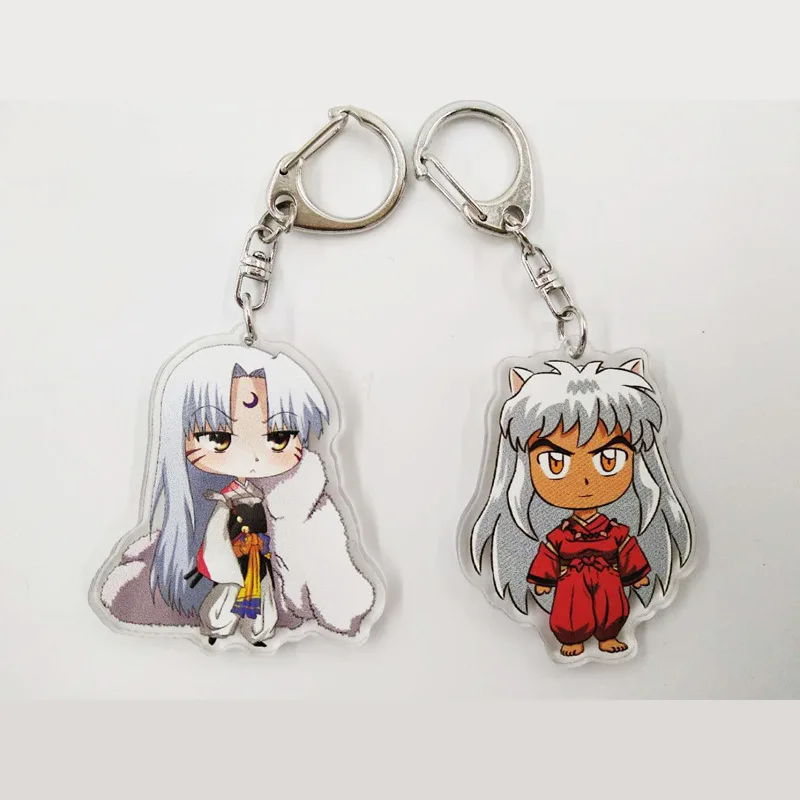 Модные Акриловые брелки IVYYE Inuyasha для ключей в стиле аниме брелок подвеска игрушек