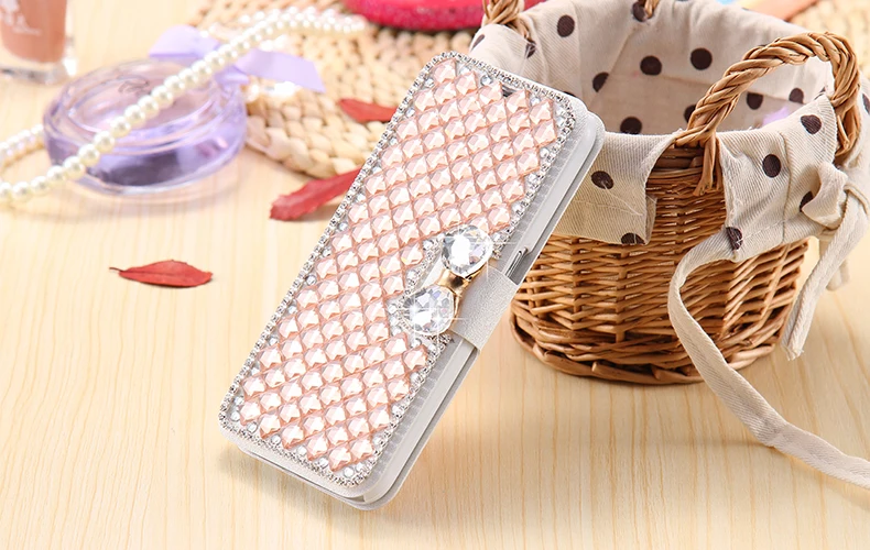 KISSCASE чехол для samsung Galaxy Note 4/Note 5 A5 A7 S5 6 S6 Edge Plus для sony Z3 держатель-книжка класса люкс со стразами чехол для корпуса