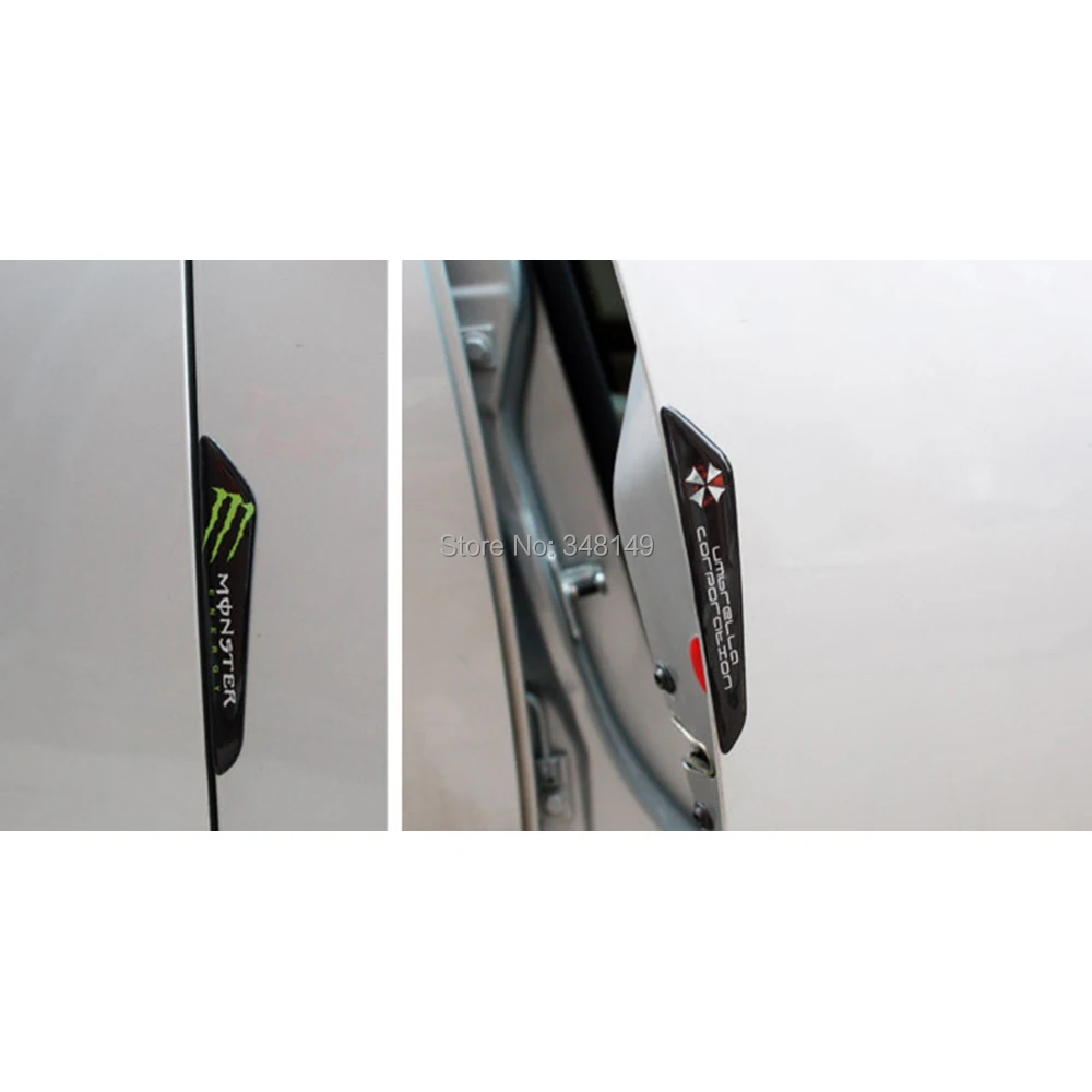 4 шт. защитные наклейки для дверей автомобиля Ford focus VW Honda Hyundai Lada kia|protection sticker|car