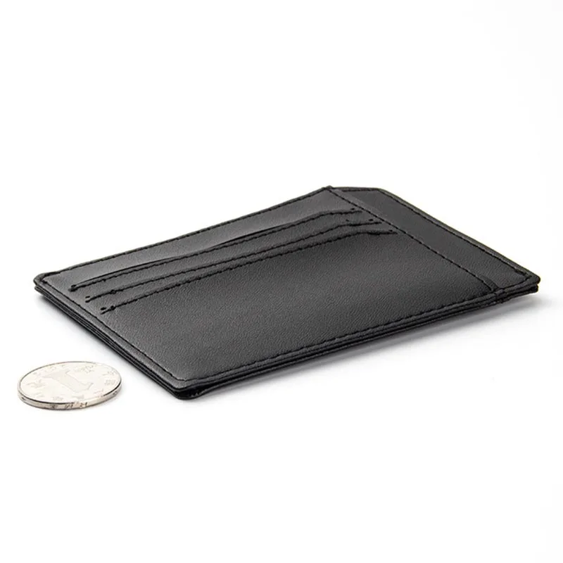 New Fashion Men Short Purse PU Leather Card Holder Thin Wallet Coin Pocket Casual Billfold 99 LT88 | Багаж и сумки