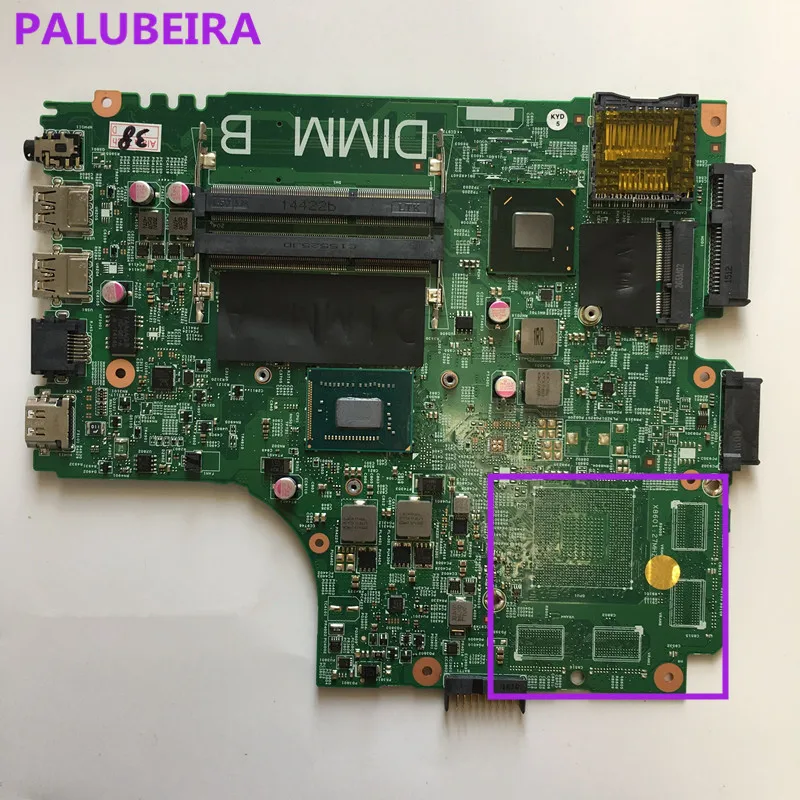 PALUBEIRA материнская плата для ноутбука CN-0WVWFH 0WVWFH 3421 5421 pavilio ПРБ: 5JBY4 REV:A00 SR0VQ 2117U DDR3L 100%