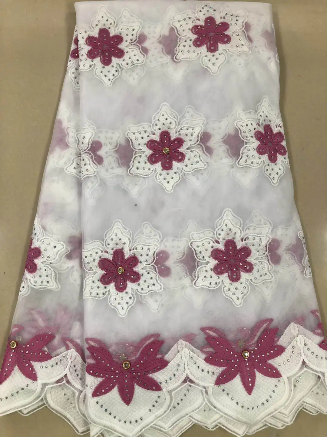 2019 последние французские нигерийские кружевные ткани высокого качества Тюль