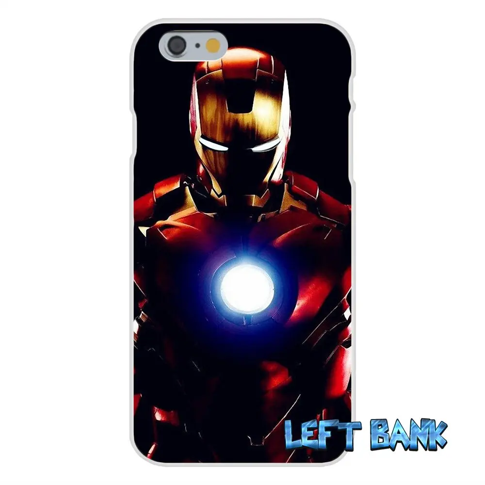 Marvel Мстители Железный человек Тонкий силиконовый чехол для телефона htc один M7 M8 A9