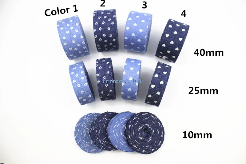 5 м/лот 10 мм 25 40 ковбойский джинсовый цветок с рисунком в виде сердца для ношения