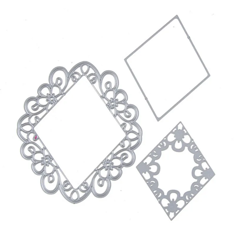 83*94 мм кружевная рамка новый Скрапбукинг Сделай Сам углеродный Острый