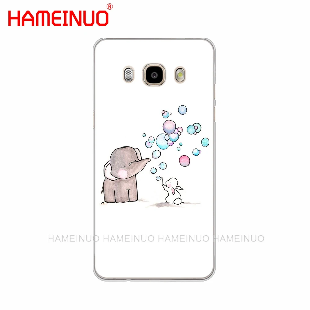 HAMEINUO мультфильм милый слон и Кролик чехол для телефона Samsung Galaxy J1 J2 J3 J5 J7 MINI ACE 2016 2015