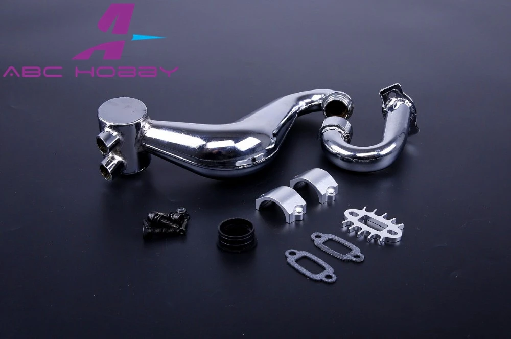 HPI RACING/KM 5B 5T 5SC LOSI TDBX FS racing 1/5 rc engine SS tunned pipe set | Игрушки и хобби