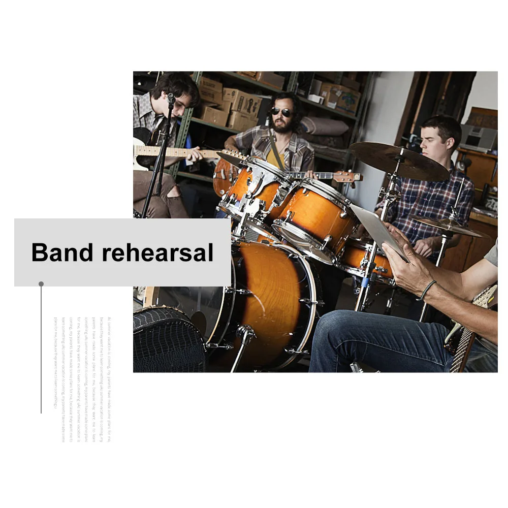 G-MARK G7 7-Piece Проводной динамический барабан Mic Kit все алюминиевые ударные басы Tom/Snare& Cymbals набор микрофонов-Используйте для барабанов, вокала