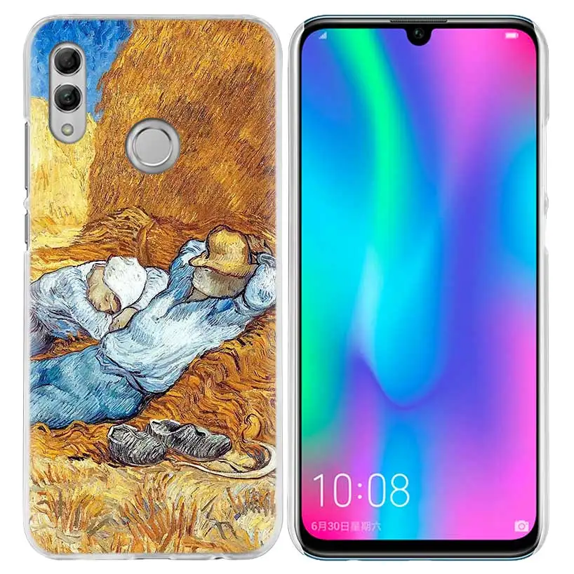 Чехол Sky Van Gogh для huawei Honor 8X Y9 9 10 Lite Play 8C 8S 8A Pro V20 20i 10i Y6 Y7 жесткий чехол для телефона из поликарбоната - Цвет: 09