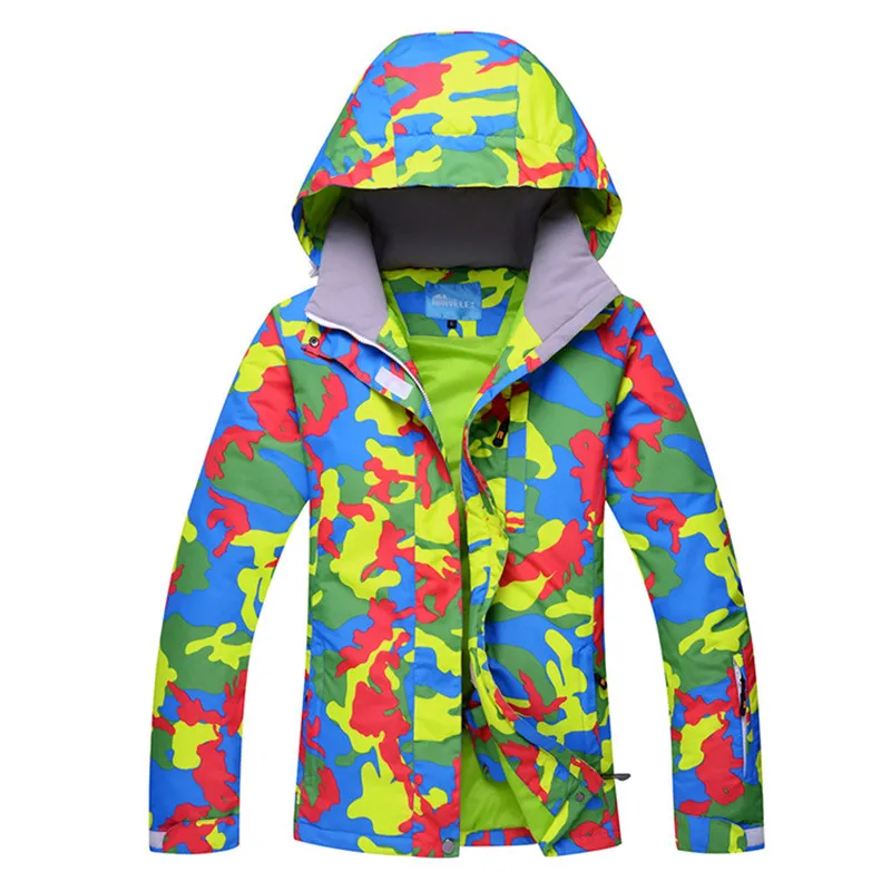 2019 Женская лыжная куртка одежда водонепроницаемая ветрозащитная для сноуборда