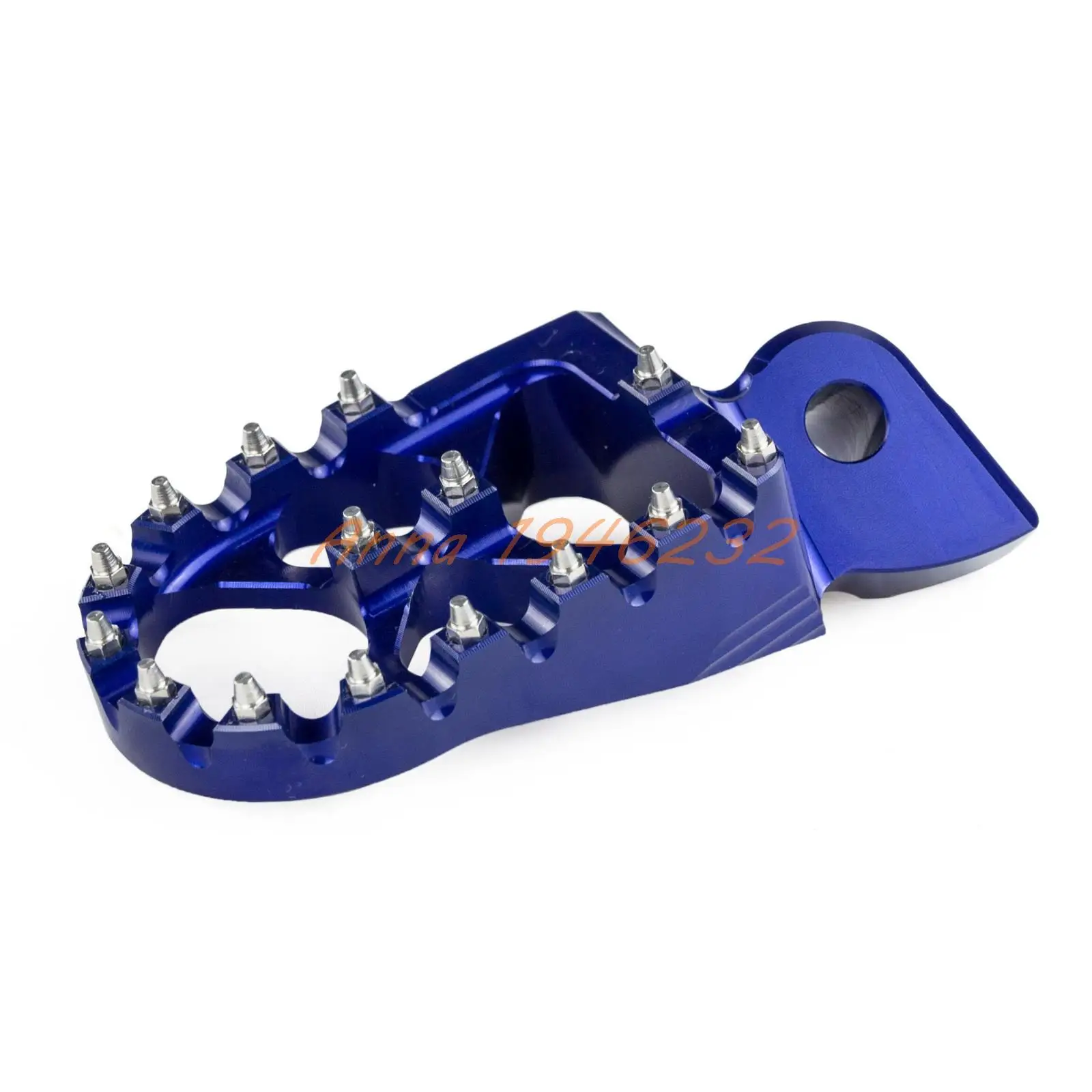 57 мм 7075 синие широкие подножки для Husqvarna FE/FC/TE/TC 65 85 125 250 350 450 501 Husaberg TE FE 570|foot pegs|footrests