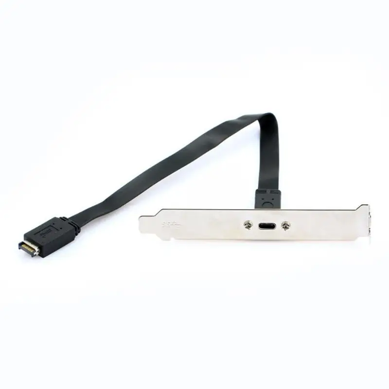 USB 3 1 Разъем передней панели Тип E M к Type C F кабель расширения материнской платы