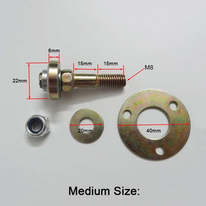 Новинка набор винтов среднего размера 20 шт. детали для соединения мебели