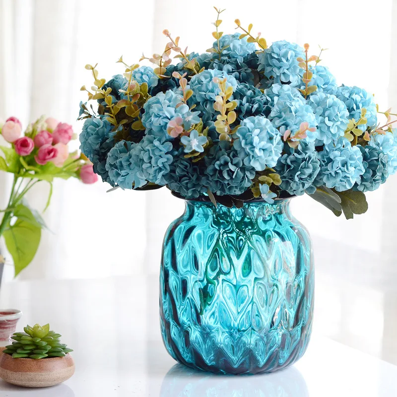 Искусственная Орхидея на ощупь Cymbidium короткое украшение для стола цветы сделай