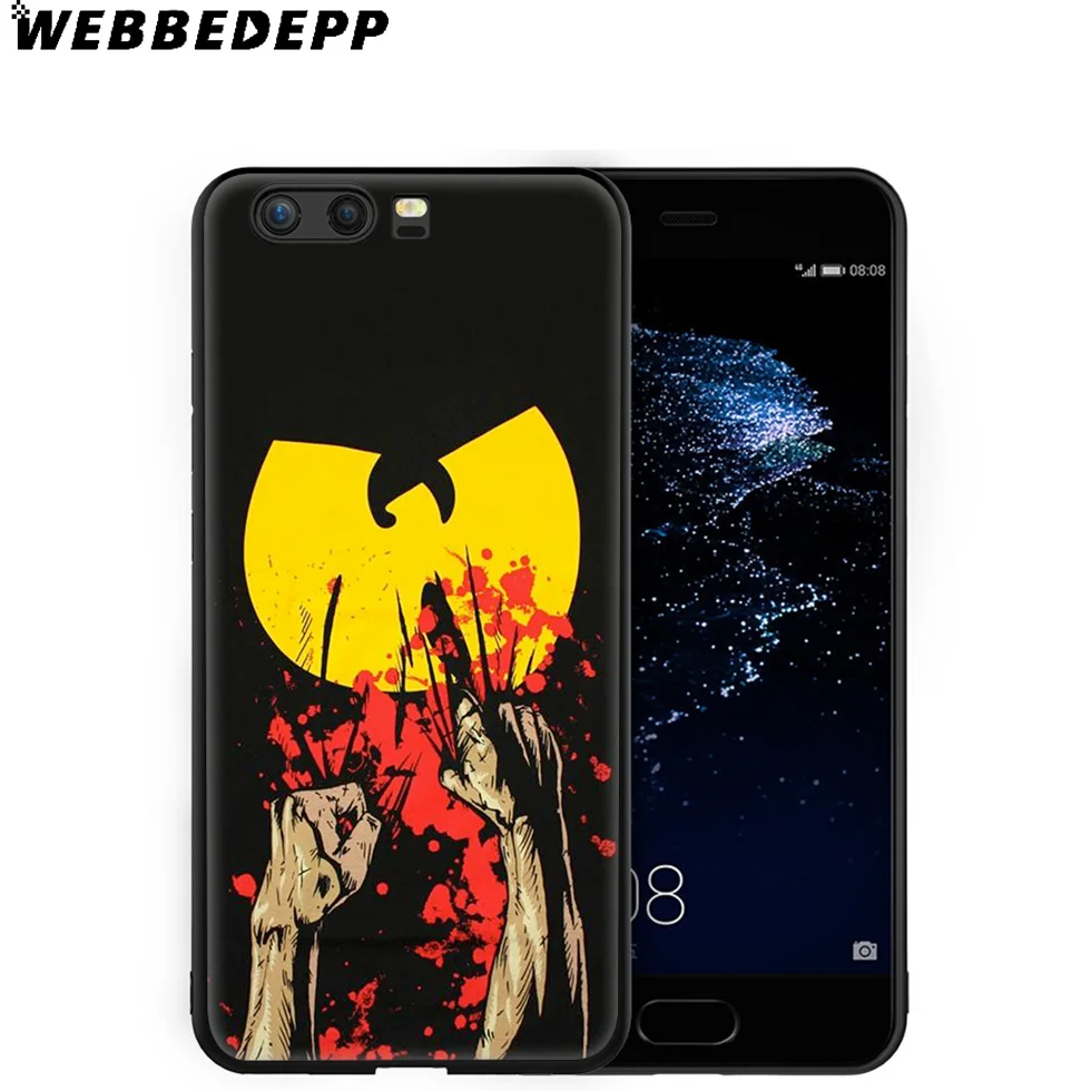 WEBBEDEPP Wu Tang Clan Soft Case for Huawei P8 P9 P10 P20 P30 Lite Pro P Smart Z Plus 2019 Y6 Prime 2018 2017 Mini |