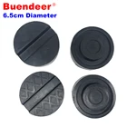 Автомобильный резиновый переходник для домкрата, резиновый переходник с прорезями для пола, подъемный инструмент для зажима сварного шва, боковой подъемный диск, 1 шт., 6,5 см