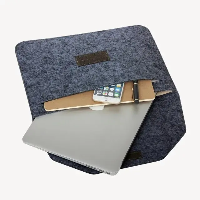Супер тонкий чехол из шерстяного войлока для Macbook lenovo сумка ноутбука samsung