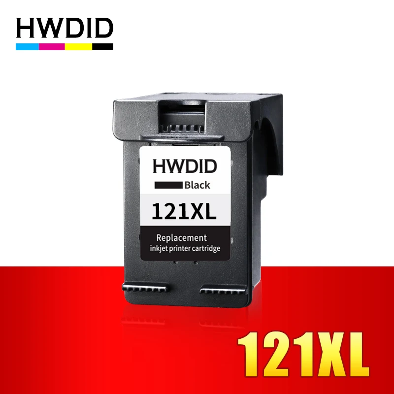 Сменный чернильный картридж HWDID 121XL для HP 121 XL Deskjet F4283 F2423 F2483 F2493 F4275 D1660 D1663 D2500 D2560 |