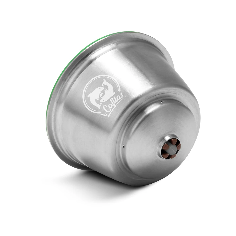 Нержавеющий металл Rusable Dolce Gusto подходит для Nescafe с фильтром uesed 200 время кофе в