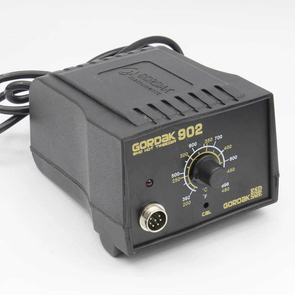 GORDAK 902 ESD SMD паяльная Пинцет ремонтная станция Электрические плоскогубцы для