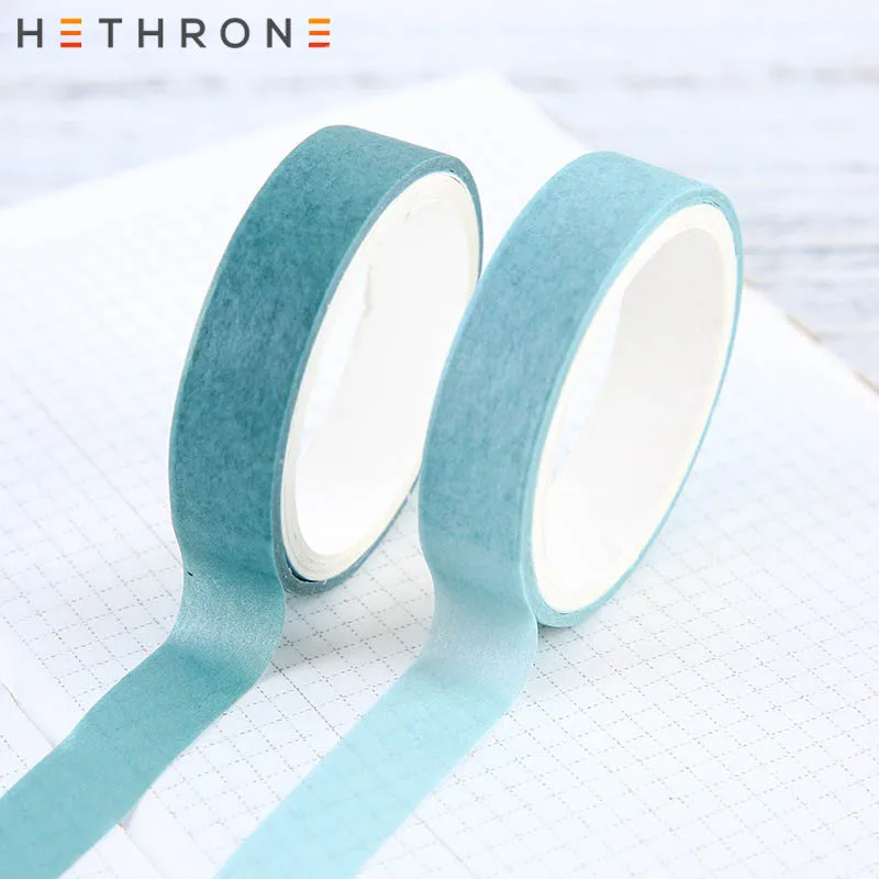 Hethrone 5 шт. Конфеты DIY украшения простой Васи клейкие ленты Скрапбукинг маскирующая лента Ручные Книги Наклейки стиральная лента