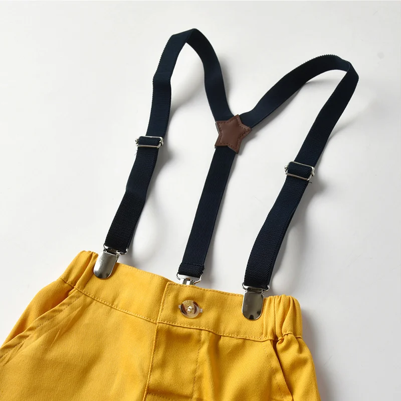 Костюм спортивный Tem Doger для мальчиков рубашка с длинным рукавом и комбинезон в