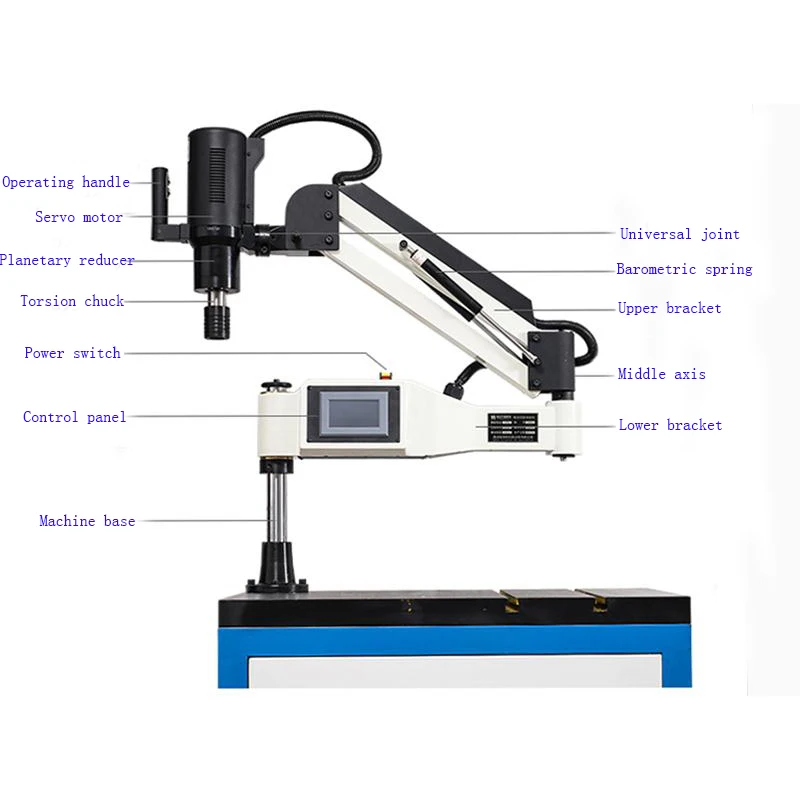 CE 220V M3 M12Universal типа электрические гайконарезной станок Электрический Tapper