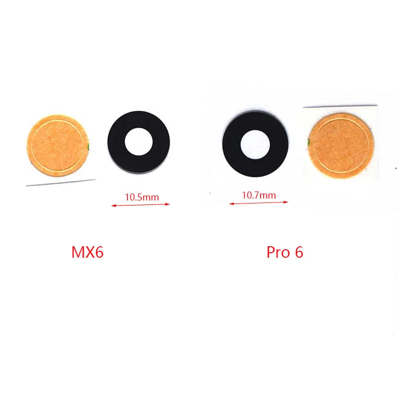 10 шт. для Meizu MX4 MX5 Pro PRo5 Pro6 pro 6 задняя камера стеклянная крышка объектива запасные