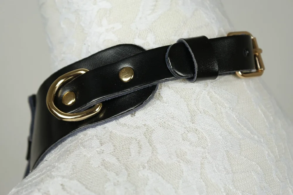 Ремни из натуральной кожи для женщин и мужчин ремни ночного клуба с увеличенной