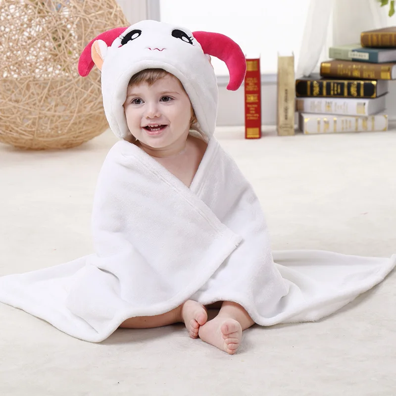 0-24M 2015 Hot Sale Unisex Blankets Cute Children's Blanket Cartoon Girls Boys Bath Towel Flannel Baby Newborn | Мать и ребенок