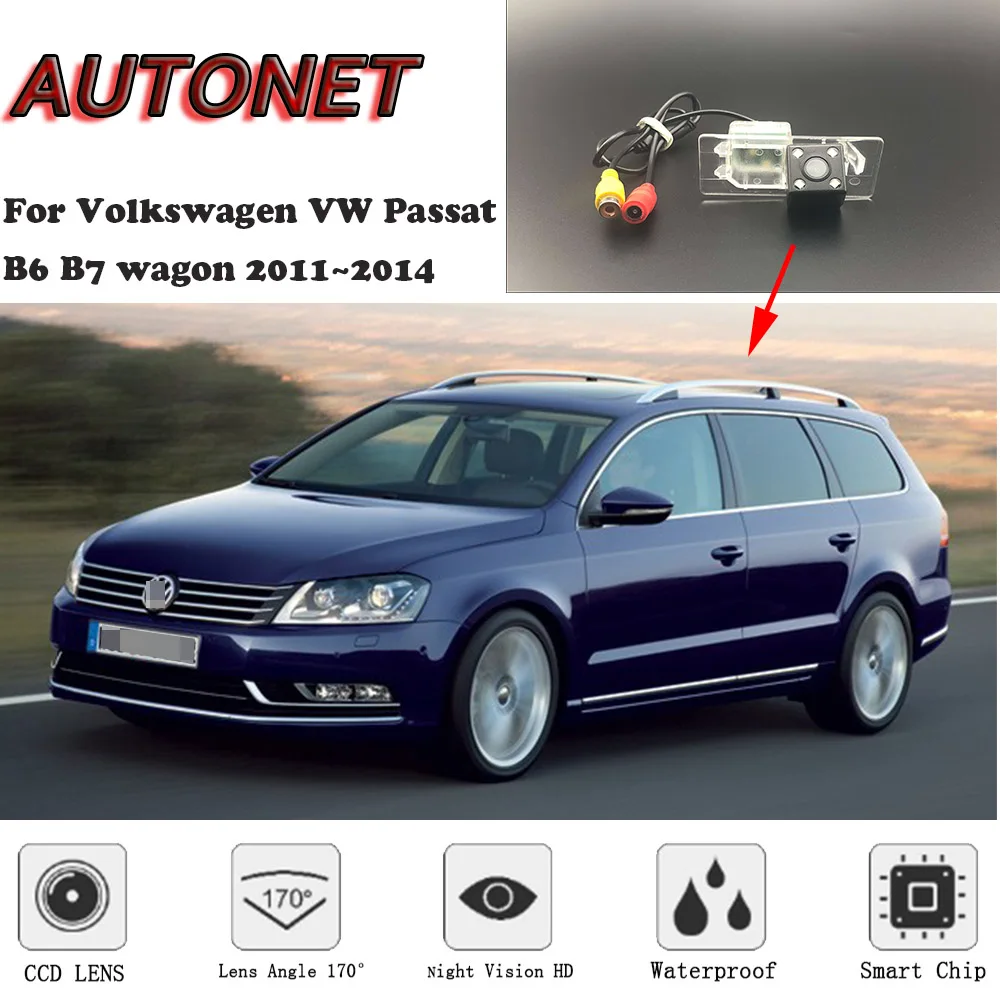 Камера заднего вида для Volkswagen VW Passat B6 B7 wagon 2011 2012 2013 2014|Камеры авто| |