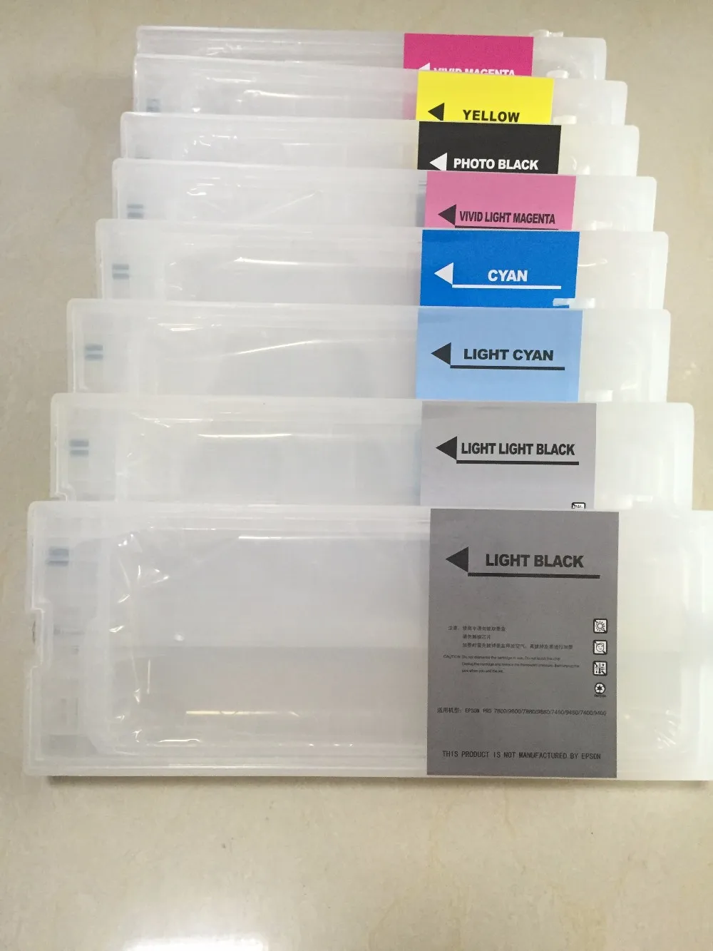 Картридж для принтера Epson Stylus Pro 350 7880 9880 мл 8 шт./компл.|cartridge epson|printer refillcartridge for epson |