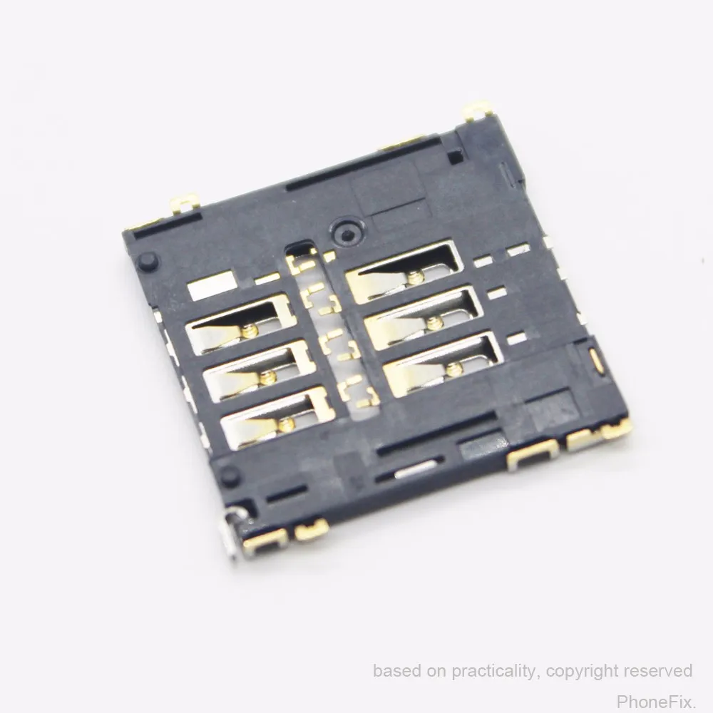 10 шт./лот держатель слота для чтения sim карт LG G2 D802 NEXUS 5 D820 D821|sim card reader holder|card slotsim