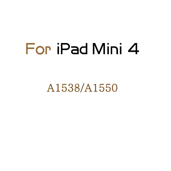For iPad Mini 4 Планшетный чехол для iPad Mini 1 2 3 4 5 флип-чехол для iPad Air 1 2 3 A2133 A1954 A1474 A1475 A1476 iPad Pro 9,7 10,5 11 Smart Cover - Цвет: For iPad Mini 4
