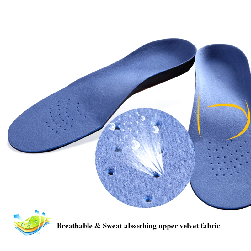 Классические ортопедические стельки вставки унисекс из ЭВА плоская обувь для