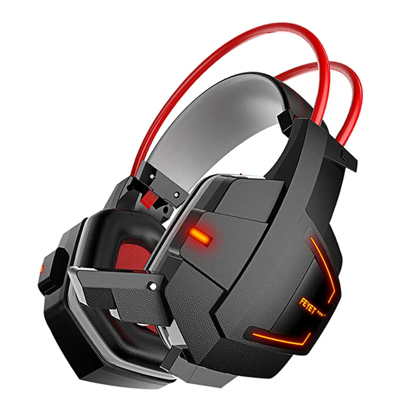 Smart Game headsets wire controle HD mic stereo depth noise reduction antijam professional E-sport headphones LED Luminescence |