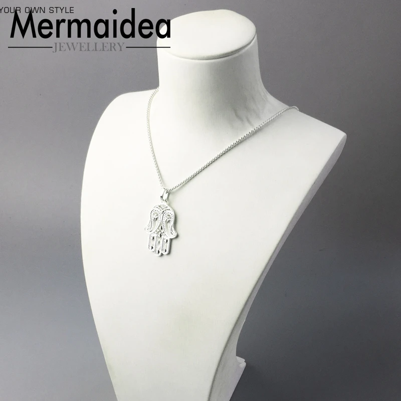 Necklace Paisley Design Hand of Fatima 2020 Brand New Link Chain Fashion Jewelry Jewellery Gift Women Friend | Украшения и