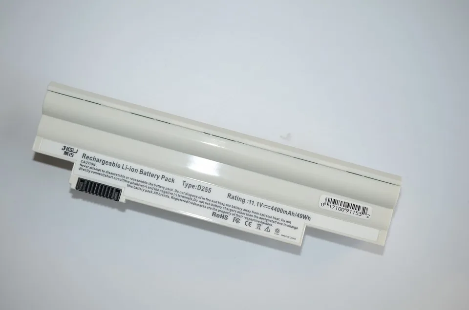 JIGU аккумулятор для ноутбука acer ASPIRE ONE D255 D260, AL10B31, AL10A31, AL10G31 6 ячеек
