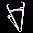 1 шт. личный анализатор жира в теле, диаграммы измерений, фитнес-тестер для поддержания здоровья, отслеживание жира в теле, папка датчик для измерения кожного жира